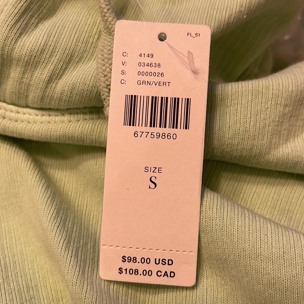 Anthropologie NWT 100% Cotton size XS yet oversized fit soft hoodie - Picture 15 of 15